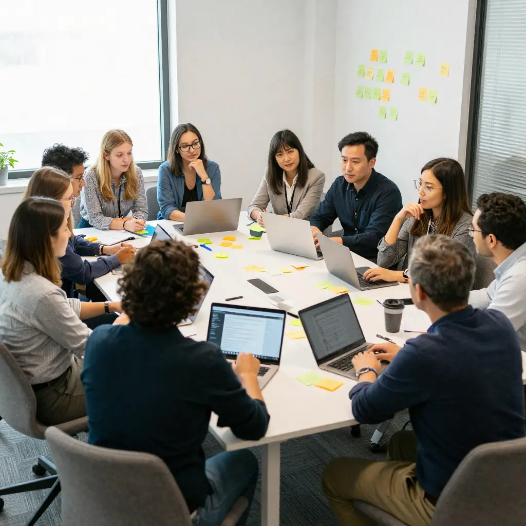 Our creative team at work